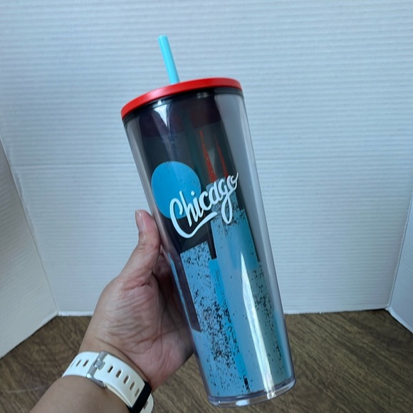 Starbucks Chicago 24oz Venti Cold Cup Tumbler - Picture 1 of 12